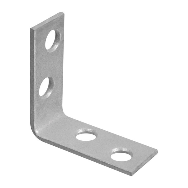 National Hardware National Hardware 1.5 in. H X 5/8 in. W X 0.08 in. D Galvanized Steel Inside Corner Brace, PK4 N208-736 - main